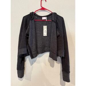 Urban Outfitters Out‎ From Under Koa Hoodie Sweatshirt, Carbon -  Size:S - NWT